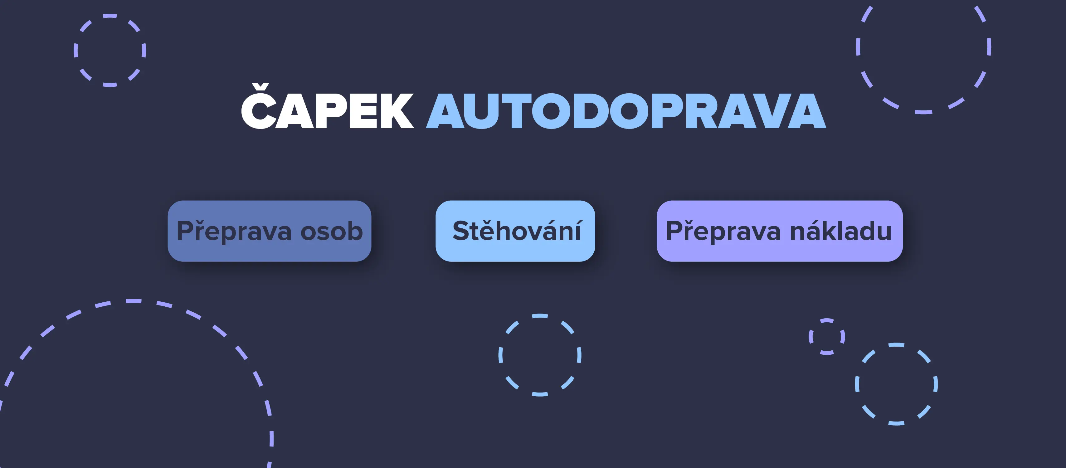 Autodoprava Čapek