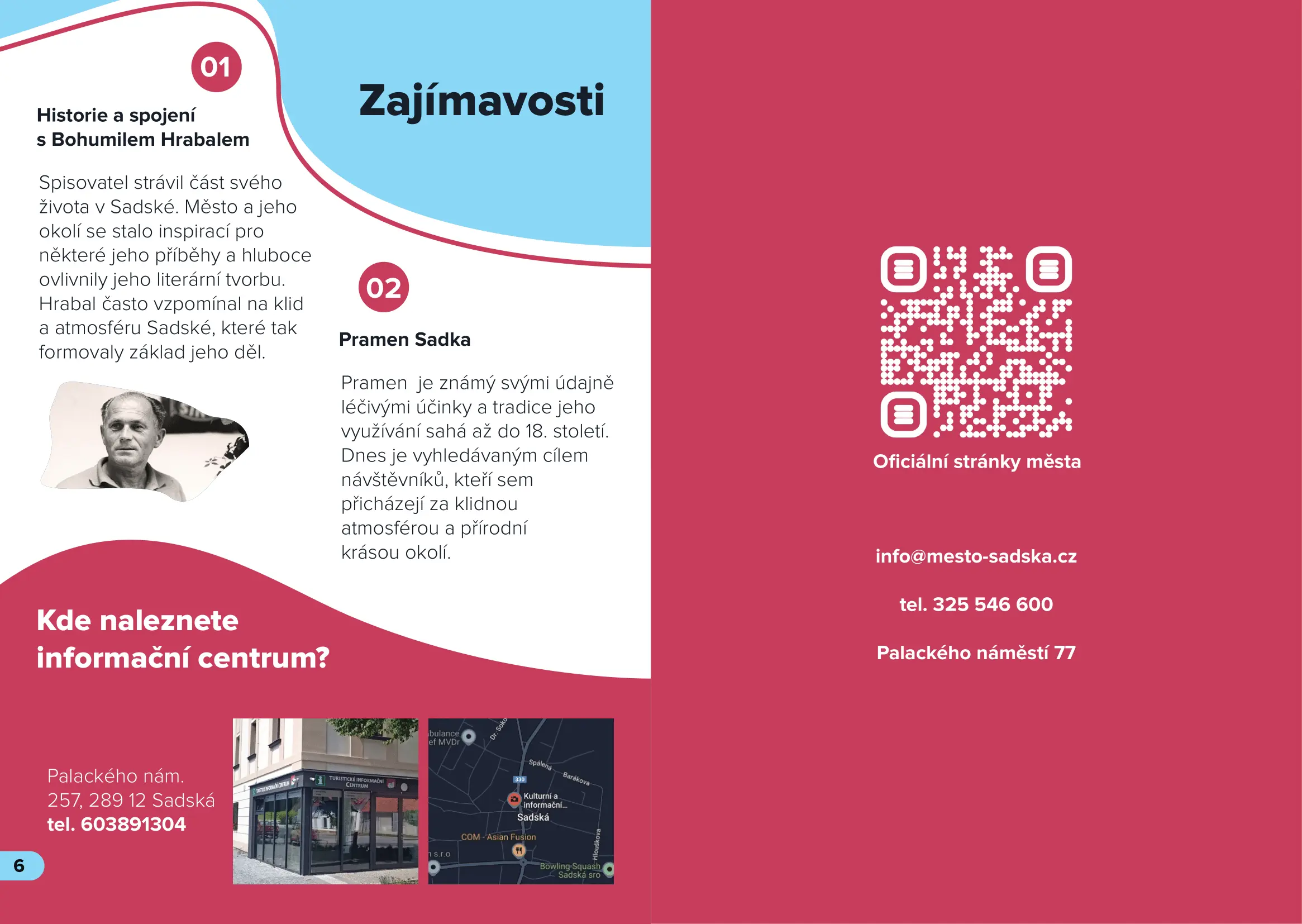 Brožura Sadská